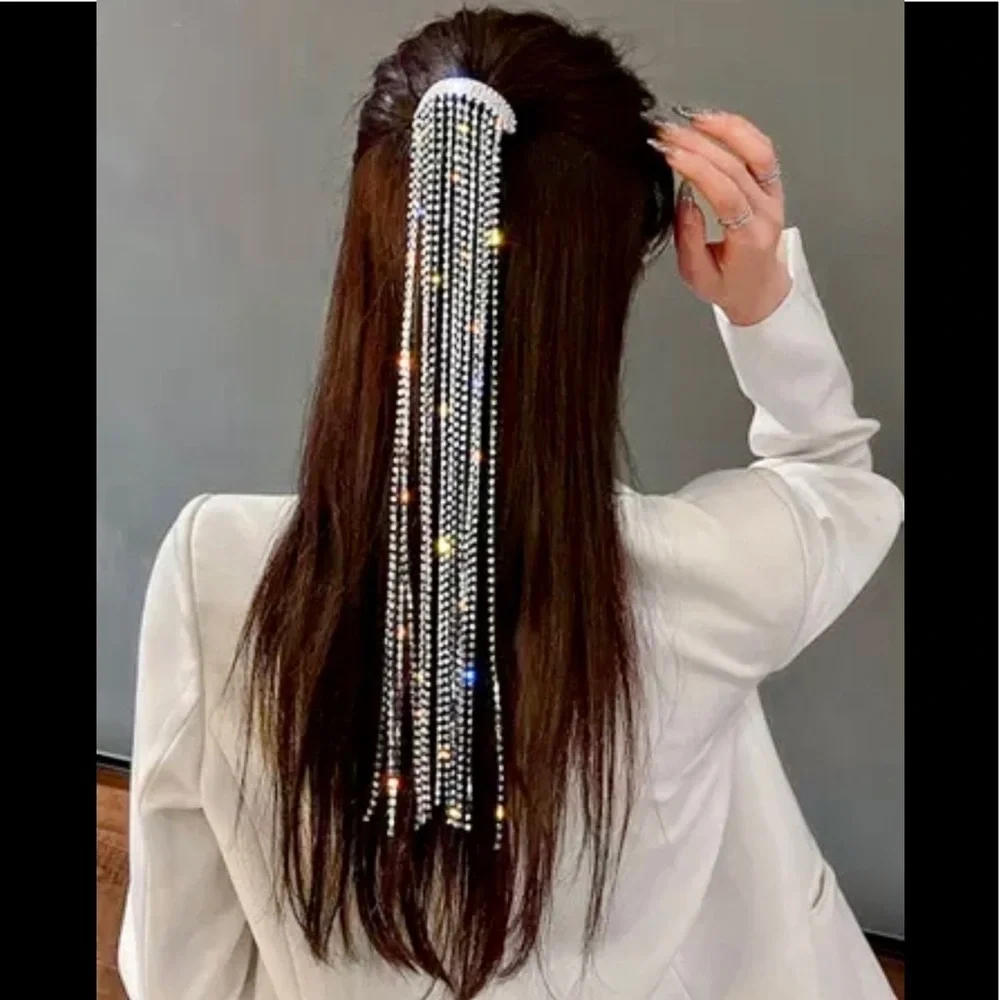 Super Elegant Embellished Hairpin to Enhance your Casual or Night Our Hair look
